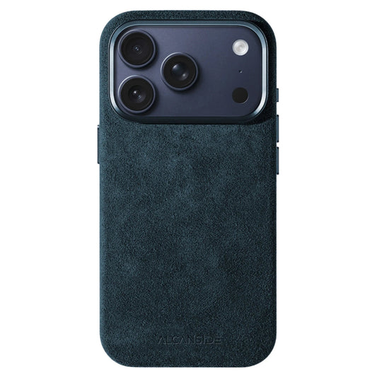 iPhone Alcantara Case - Navy Blue